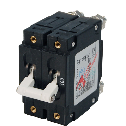 Blue Sea Systems - Blue Sea 7258 C-Series Double Pole Circuit Breaker - 100A