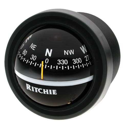 Ritchie - Ritchie V-57.2 Explorer Compass - Dash Mount - Black