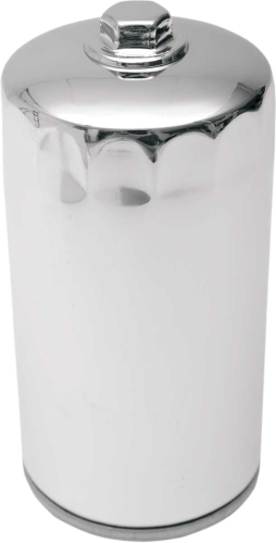 Drag Specialties - Drag Specialties Spin-On Oil Filter - Chrome with Nut - 14-0018CK-BX41