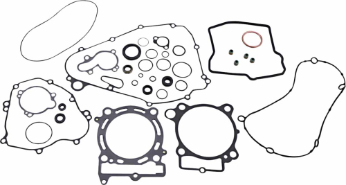 Moose Racing - Moose Racing Complete Gasket Kit with Oil Seals - 8110027MSE