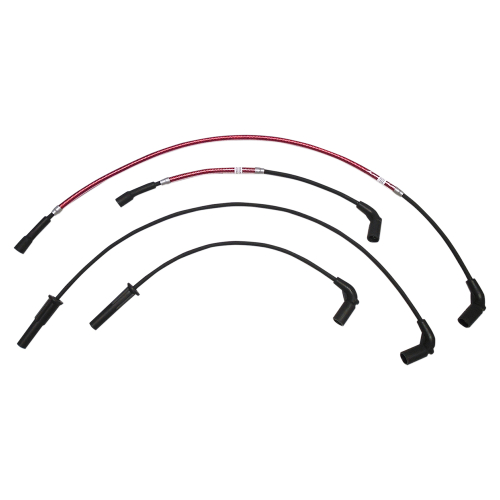 Magnum - Magnum Braided Spark Plug Wires - Red - 3046T