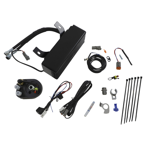 UltraCool - UltraCool Below Regulator Mounted Oil Cooler Kit - Black - RF-1G