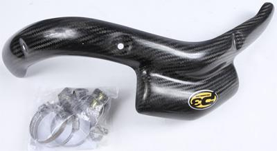P3 - P3 Header Heat Shield - Carbon Fiber - 201095
