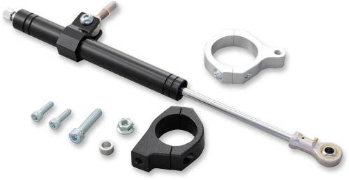 Drag Specialties - Drag Specialties Steering Damper Kit - Black - 0414-0528