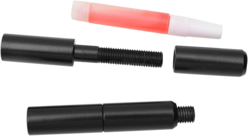 Drag Specialties - Drag Specialties Mirror Stem Extension Set - Black - 0641-0175