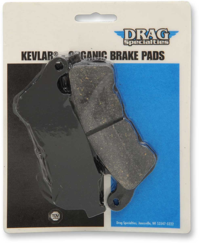 Drag Specialties - Drag Specialties Organic Brake Pads - 1720-0281