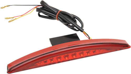 Drag Specialties - Drag Specialties 3-Wire Hookup LED Taillight - Red Lens - 2010-1239