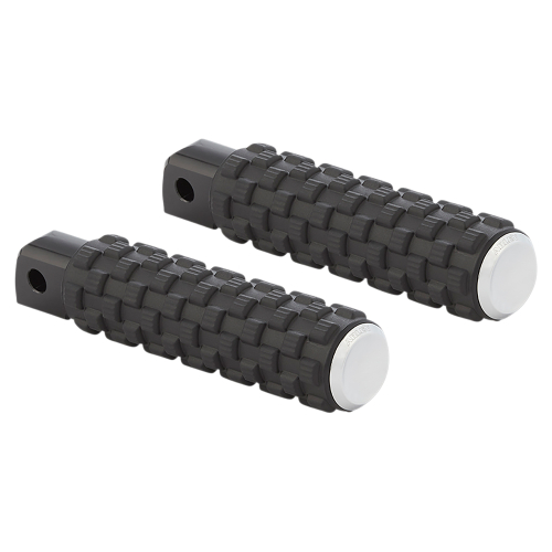 Arlen Ness - Arlen Ness Fusion Driver Footpegs - Air Trax - Chrome - 07-957