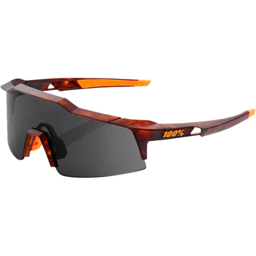 100% - 100% Speedcraft SL Sunglasses - 61002-257-57 - Havana/Smoke Mirror Lens
