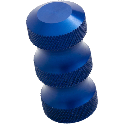 Joker Machine - Joker Machine Shift Knobs Knurled - Blue - 61-131-6
