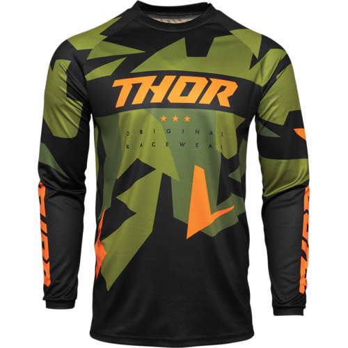 Thor - Thor Sector Warship Youth Jersey - 2912-1954 - Green/Orange - 2XS