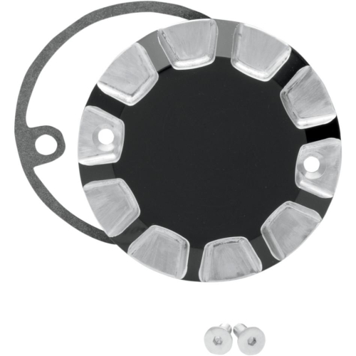 Drag Specialties - Drag Specialties Straight Cut Points Cover - Gloss Black/Re-machined - I30-0214BDS