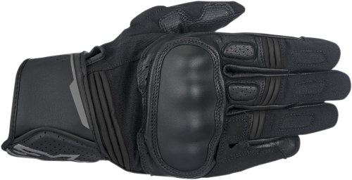 Alpinestars - Alpinestars Booster Leather Gloves - 3566917-104-M - Black/Anthracite - Medium