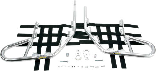 Motorsport Products - Motorsport Products EZ-FIT Nerf Bars - Silver - 81-2101