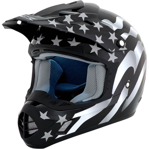 AFX - AFX FX-17 Freedom Helmet - 0110-7629 - Stealth Flag - 3XL