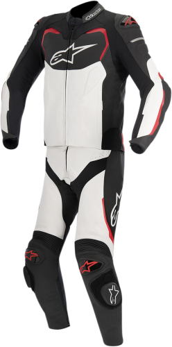 Alpinestars - Alpinestars GP Pro Two-Piece Leather Suit - 316501612352 - Black/White/Red - 42