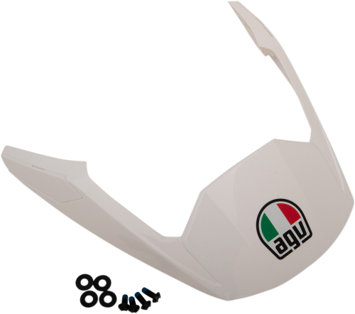 AGV - AGV Peak Short for AX-9 Helmets  - White - 20KIT76331004