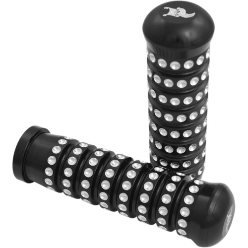 Kens Factory - Kens Factory Ribbed Grips - Black - 1-026