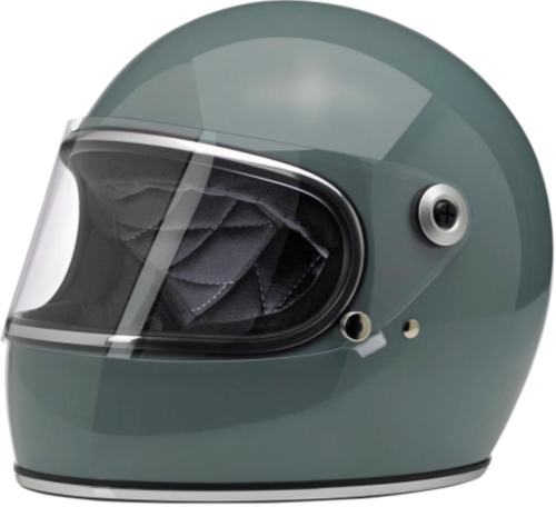 Biltwell Inc. - Biltwell Inc. Gringo S Solid Helmet - GSAGVGLBLULRG - Polar Agave Blue - Large