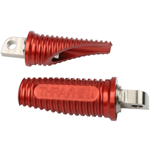 Thrashin Supply Company - Thrashin Supply Company Canyon Driver Footpegs - Red Anodized - TSC-2018-2-SF