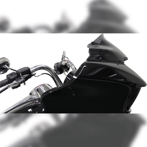 Klock Werks - Klock Werks Sport Flare Windshield - 9in. - Dark Smoke - KWW-01-0326