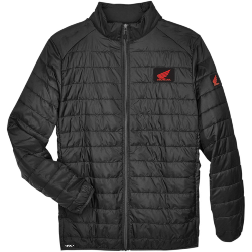Factory Effex - Factory Effex Honda Puffer Jacket - 25-85312 - Black - Medium