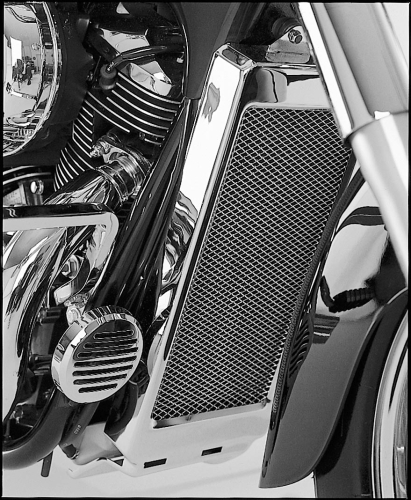 Show Chrome - Show Chrome Radiator Grille - Mesh - 82-102