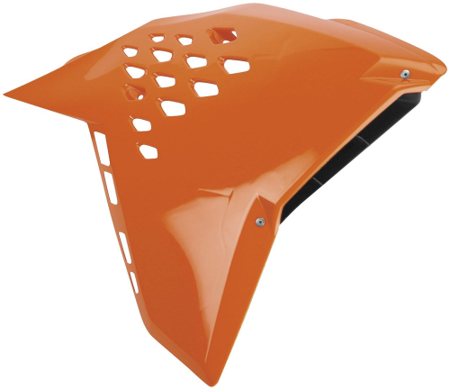 Cycra - Cycra Powerflow Intake Radiator Shrouds - Orange - 1896-22