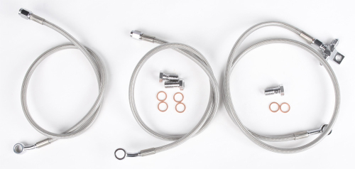 Streamline - Streamline 3-Line Brake Line Kit (+2in.) - Standard - RAP-F-2