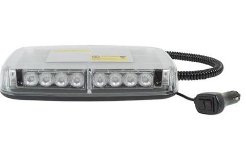 Blazer International - Blazer International LED Mini Light Bar with Magnetic Base - Clear - C4855CAW