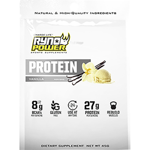 Ryno Power - Ryno Power Protein Powder - Vanilla Flavor - Single Serving - SMP-VAN