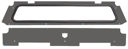 Pro Armor - Pro Armor Rear Windshield - Stealth Gray - P141W461SG