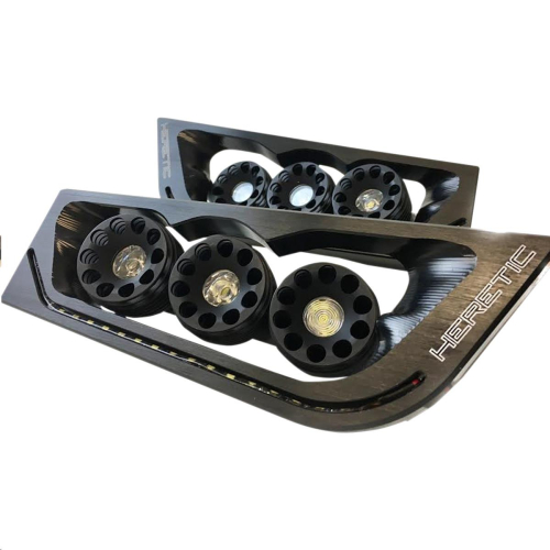 Heretic Studio - Heretic Studio RZR Headlights - HL-RZRBLK