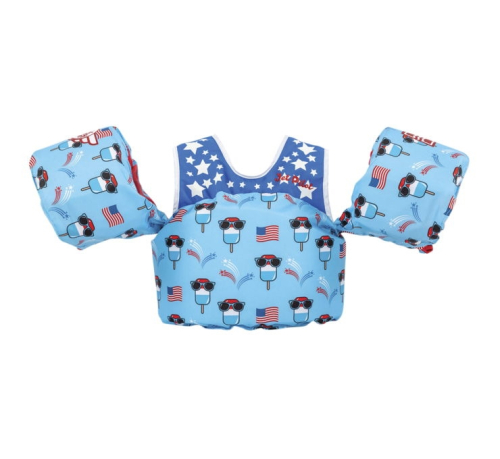 Jetpilot - Jetpilot Lil Wing Man CGA Infant Vest - JP21250POPSICLECHILD - Green - Infant Under 30 Lbs