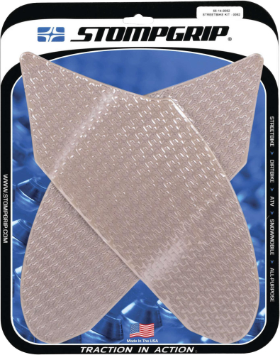 Stompgrip - Stompgrip Icon Tank Kits - Clear - 55-14-0052C