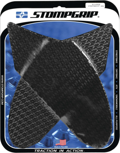 Stompgrip - Stompgrip Icon Tank Kits - Black - 55-14-0052B