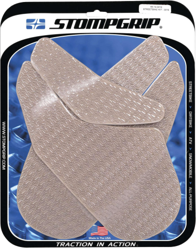 Stompgrip - Stompgrip Icon Tank Kits - Clear - 55-14-0016C