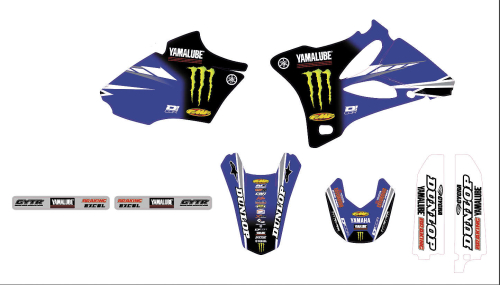 DCOR - DCOR 2018 Star Racing Graphics/Trim Kit - 10-50-108