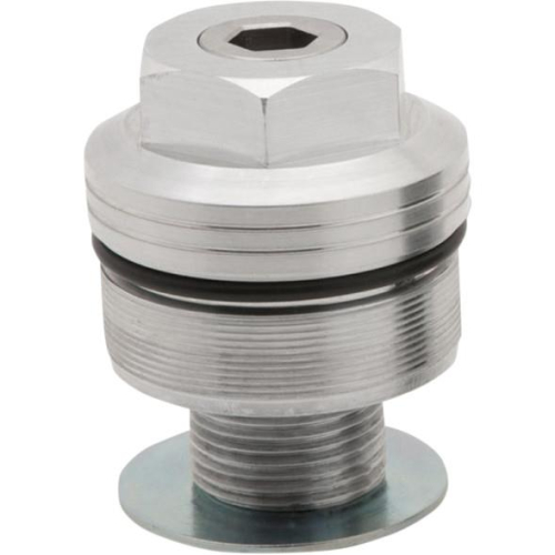 Burly Brand - Burly Brand Fork Preload Adjusters - Machined Aluminum Finish - B28-3001