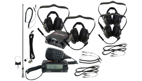NavAtlas - NavAtlas Intercom and Radio Kit with Four Behind-The-Neck Headsets - NIRBH4