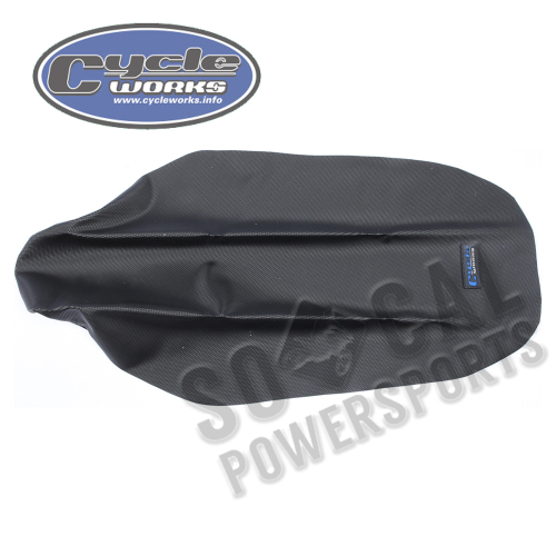 Quad Works - Quad Works Cycle Works Seat Cover - Gripper Black - 36-34505-01