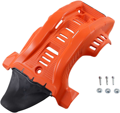 Acerbis - Acerbis Skid Plate - Orange 16/Black - 2736365225
