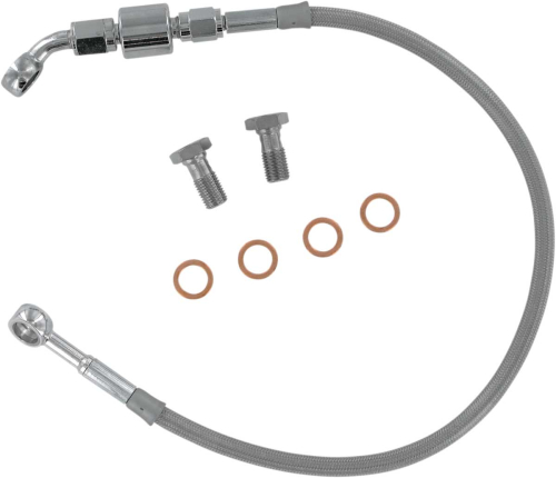 Goodridge - Goodridge Rear OEM-Style DOT/TUV Brake Line Kit - Stock Length - HD9219-A
