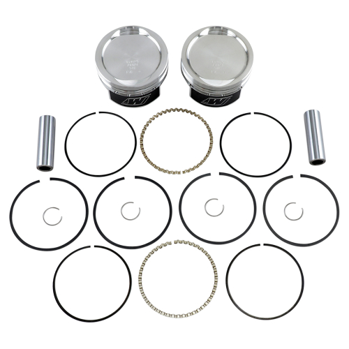 Wiseco - Wiseco K Piston Kit (73ci., Dished) - Standard Bore 3.498in., 8.5:1 Compression - K1723