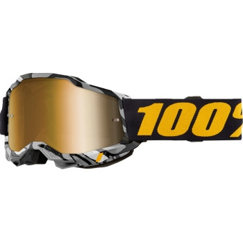 100% - 100% Accuri 2 Ambush Goggles - 50014-00030 - Ambush/Mirror True Gold Lens - OSFM