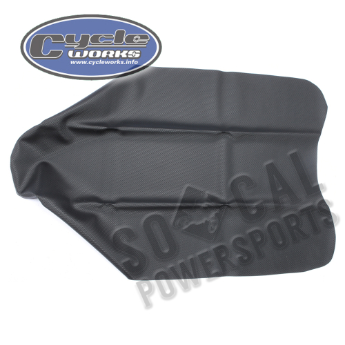 Quad Works - Quad Works Cycle Works Seat Cover - Gripper Black - 36-12586-01