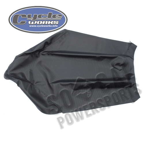 Quad Works - Quad Works Cycle Works Seat Cover - Gripper Black - 36-16088-01