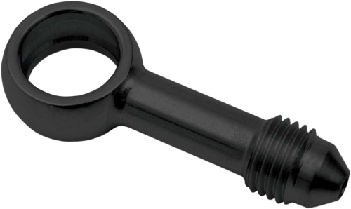 Goodridge - Goodridge Straight Banjo Adapter - 7/16in/12mm - Ebony - P592-03-04BK