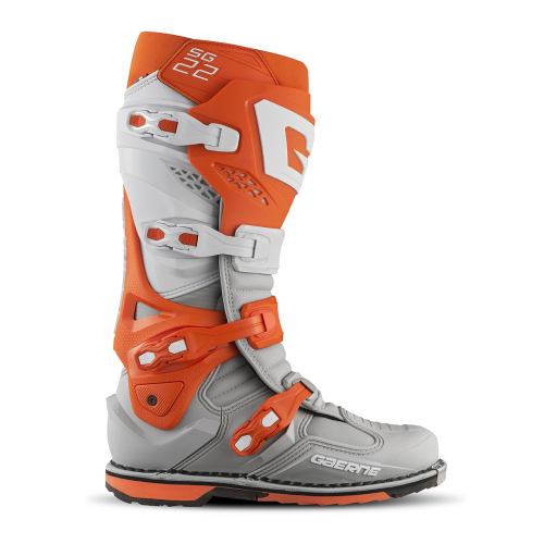 Gaerne - Gaerne SG-22 Boots - 2262-008-46 - Orange/White/Gray - 46