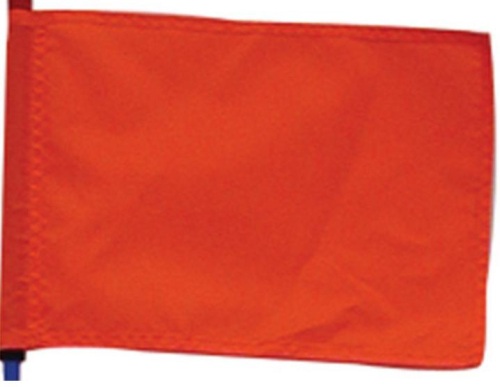 Firestik Antenna - Firestik Antenna Replacement Safety Flag - Orange - S812-0